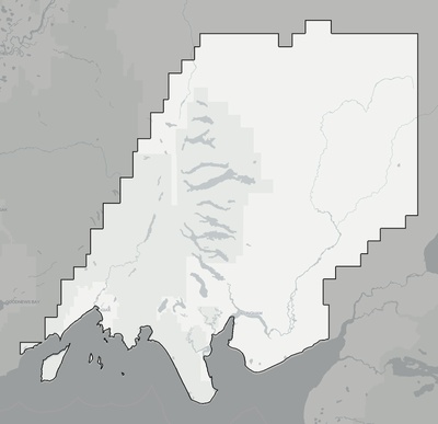 Dillingham County AK county basemap context