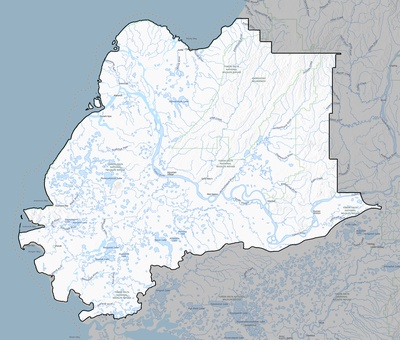 Kusilvak County AK USGS topo map