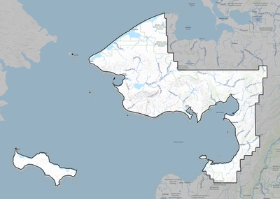 Nome County AK USGS topo map