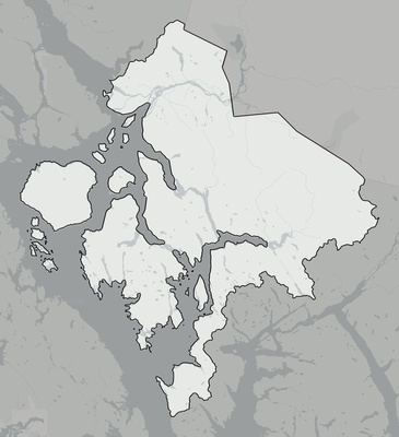 Wrangell County AK county basemap context