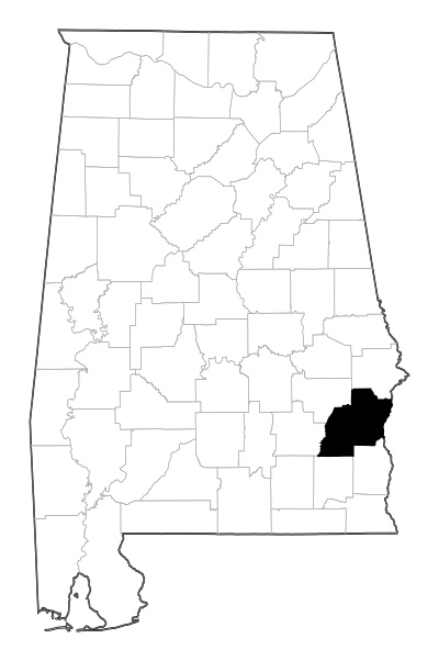 Barbour County in Alabama