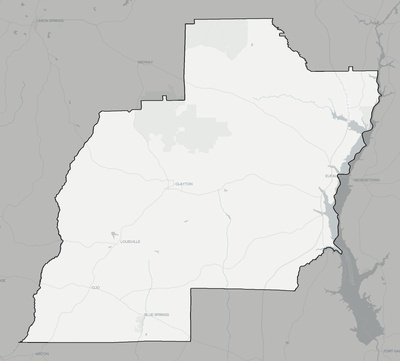 Barbour County AL county basemap context