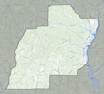 Barbour County AL USGS topo map
