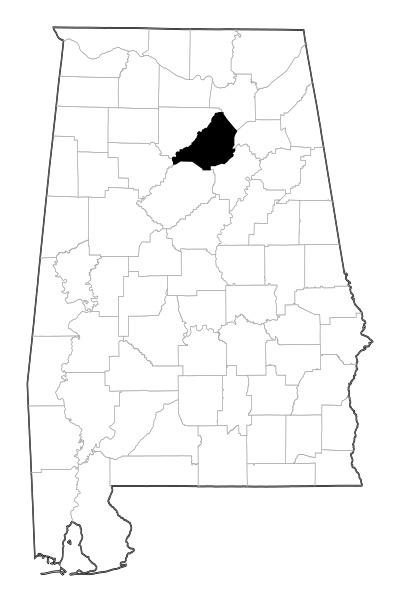 Blount County in Alabama