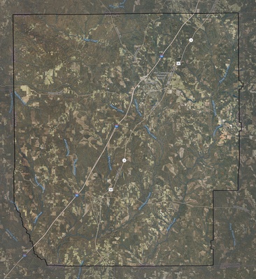 Butler County AL USGS imagery and topo map
