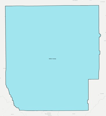 Butler County AL school district boundaries map