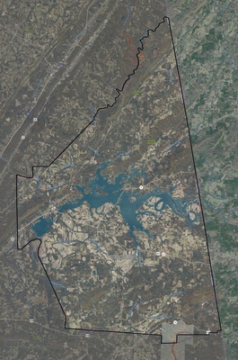 Cherokee County AL USGS imagery and topo map