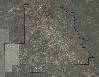 Chilton County AL USGS imagery and topo map