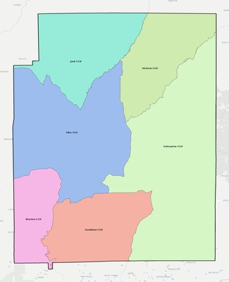 Coffee County AL townships and subdivisions map