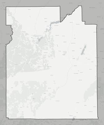 Covington County AL county basemap context