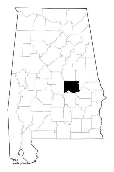 Elmore County in Alabama