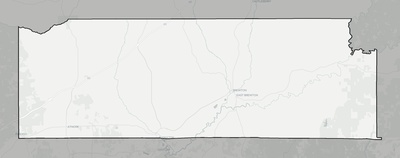 Escambia County AL county basemap context