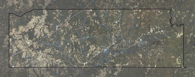 Escambia County AL USGS imagery and topo map