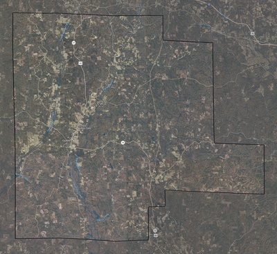 Fayette County AL USGS imagery and topo map