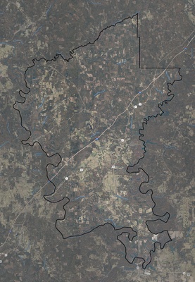 Greene County AL USGS imagery and topo map