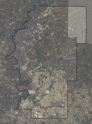 Hale County AL USGS imagery and topo map