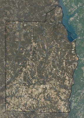 Henry County AL USGS imagery and topo map