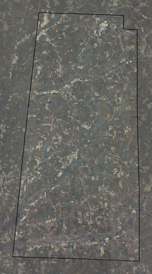 Lamar County AL USGS imagery and topo map