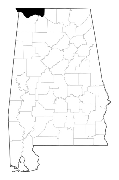 Lauderdale County in Alabama