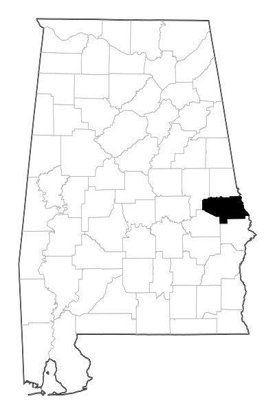 Lee County in Alabama