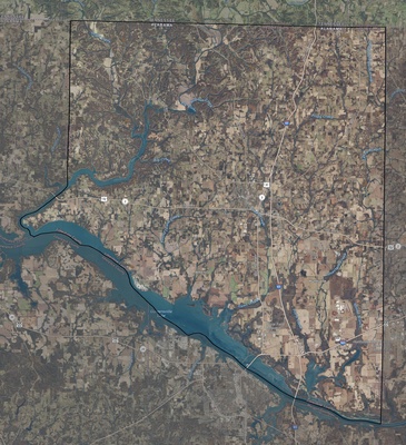 Limestone County AL USGS imagery and topo map