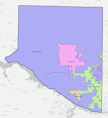 Limestone County AL school district boundaries map