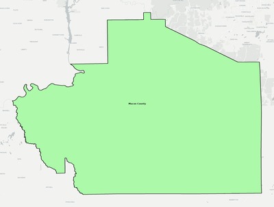Macon County AL school district boundaries map