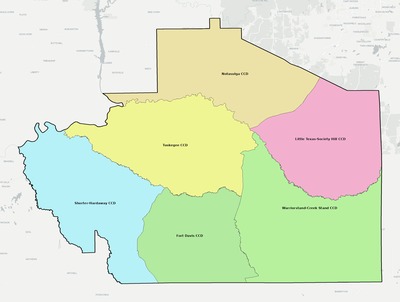 Macon County AL townships and subdivisions map