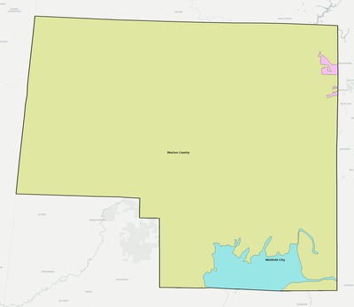 Marion County AL school district boundaries map