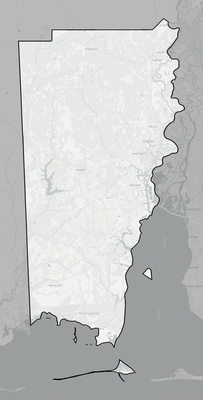 Mobile County AL county basemap context