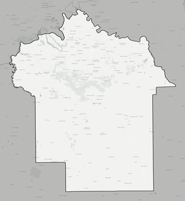Montgomery County AL county basemap context