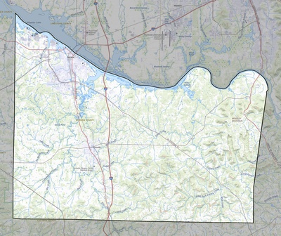 Morgan County AL USGS topo map