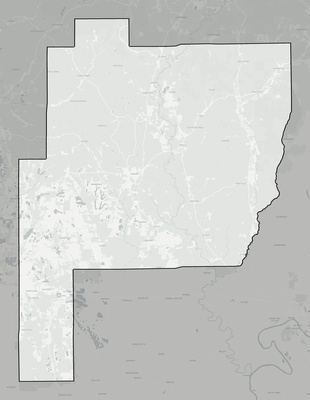 Perry County AL county basemap context