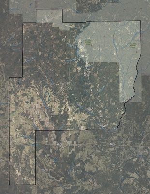 Perry County AL USGS imagery and topo map