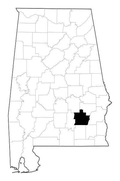 Pike County in Alabama