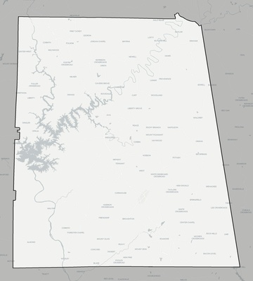 Randolph County AL county basemap context