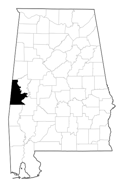 Sumter County in Alabama