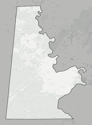 Sumter County AL county basemap context