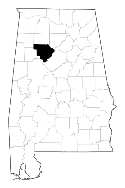 Walker County in Alabama