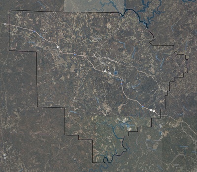 Walker County AL USGS imagery and topo map