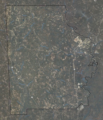 Washington County AL USGS imagery and topo map