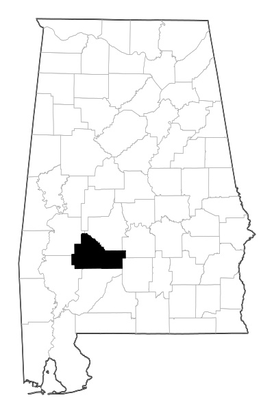 Wilcox County in Alabama