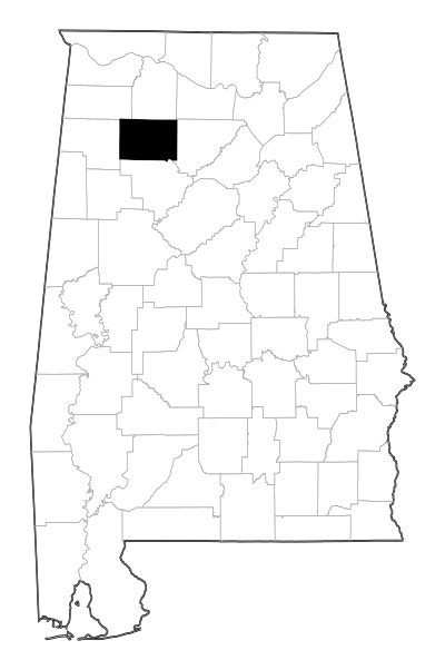 Winston County in Alabama
