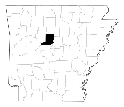 Conway County in Arkansas