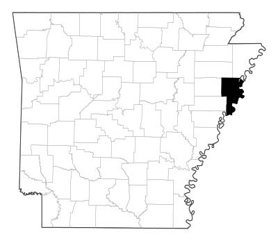 Crittenden County in Arkansas
