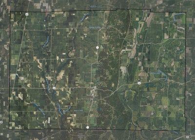 Cross County AR USGS imagery and topo map