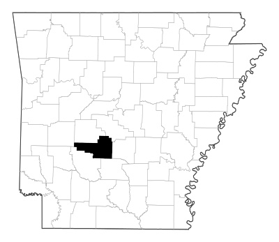 Hot Spring County in Arkansas