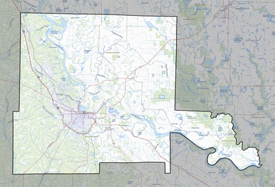 Jefferson County AR USGS topo map