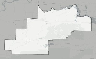 Logan County AR county basemap context