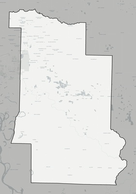 Lonoke County AR county basemap context